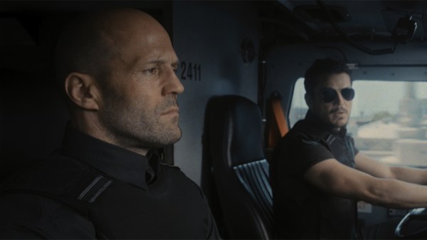 Jason Statham and Josh Hartnett in Wrath of Man, courtesy MGM