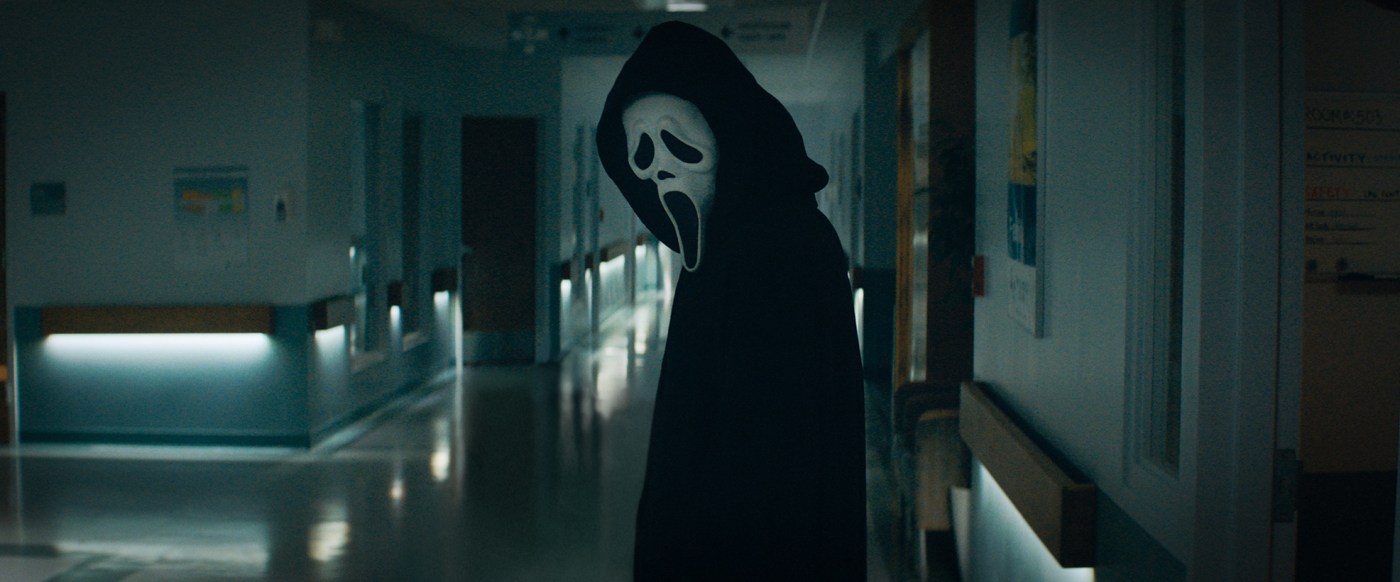 Ghostface in Scream (2022), courtesy Paramount Pictures
