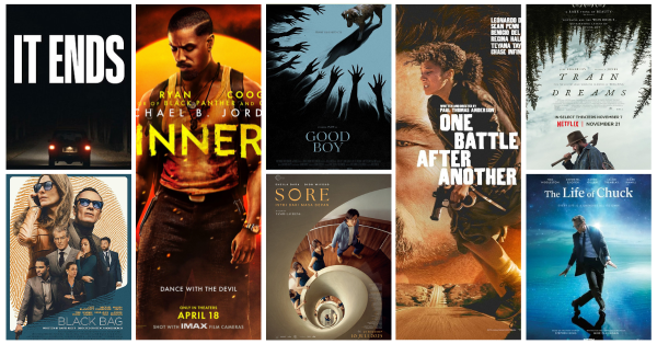 Collage of movie posters from some of the best films of 2025